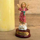 Estatua del Divino Niño Jesús de 8 cm – figura religiosa católica en resina