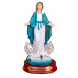 Estatua de la Virgen de la Medalla Milagrosa 12.5cm