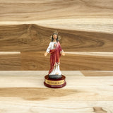 Estatua del Sagrado Corazón de Jesús 8 cm – VII Sacramentos Colombia