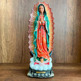 Estatua de la Virgen de Guadalupe 40cm