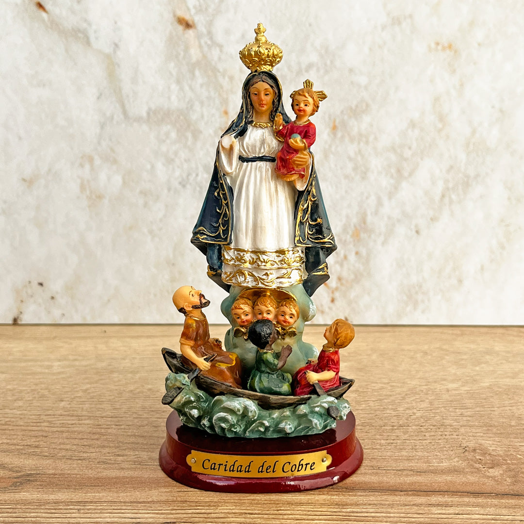 Estatua de la Virgen de la Caridad del Cobre 12.5cm – VII Sacramentos Colombia