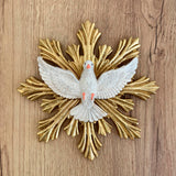 Placa de Pared del Espíritu Santo – Resina 15 cm