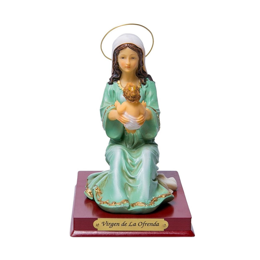 Estatua de la Virgen de la Ofrenda 10cm