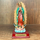 Estatua de la Virgen de Guadalupe de 10cm