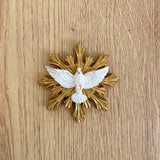 Placa de Pared del Espíritu Santo – Resina 7.5 cm