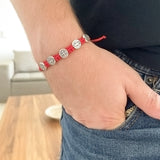 Pulsera Denario con Medalla de San Benito