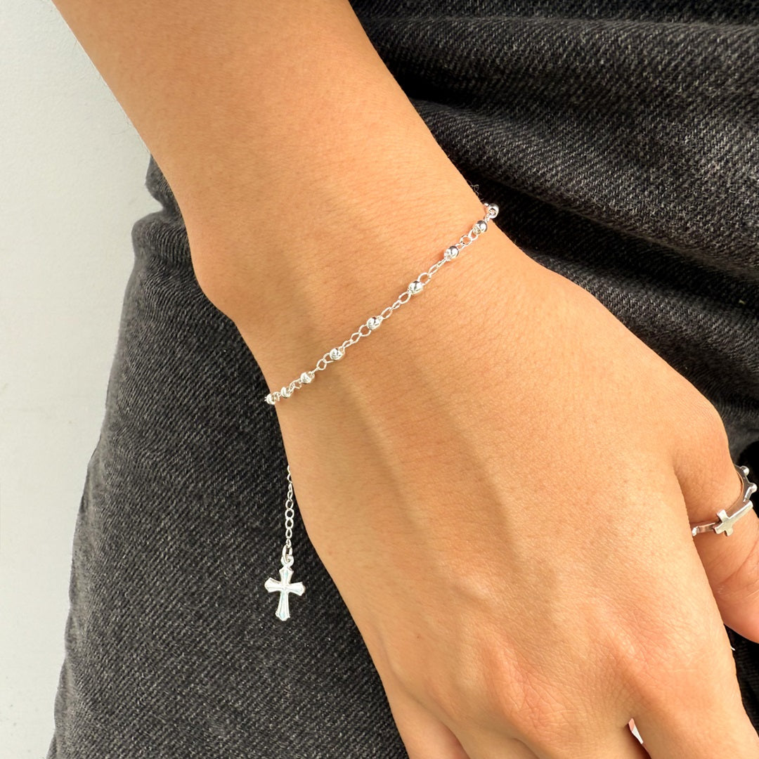 Pulsera Denario en Plata 925