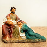 Estatua Sagrada Familia Sueño de Jesús y María 11.5 cm
