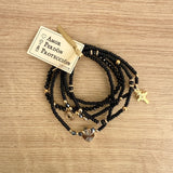 Pulseras Amor, Perdón y Protección (Set de 5)