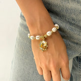 Pulsera Imitación Perla San Miguel Arcángel - VII Sacramentos