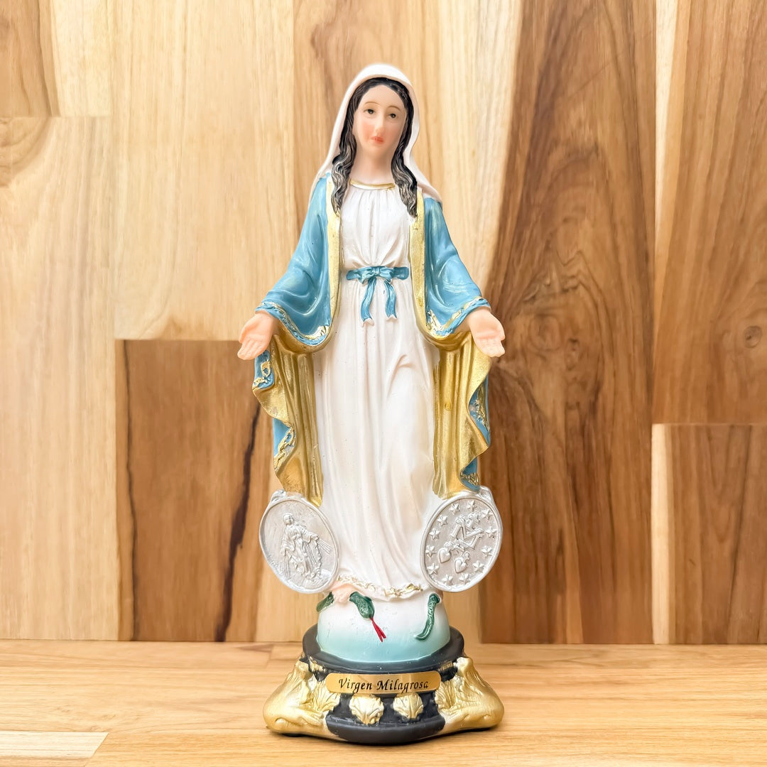 Estatua de la Virgen Milagrosa 20 cm - VII Sacramentos Colombia