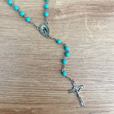 Rosario de Piedra Azul