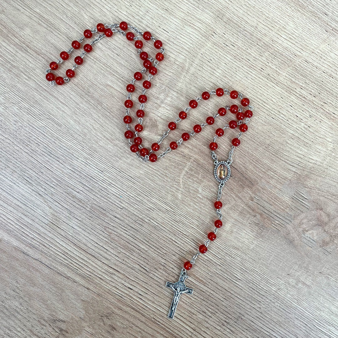 Rosario de Piedra Roja