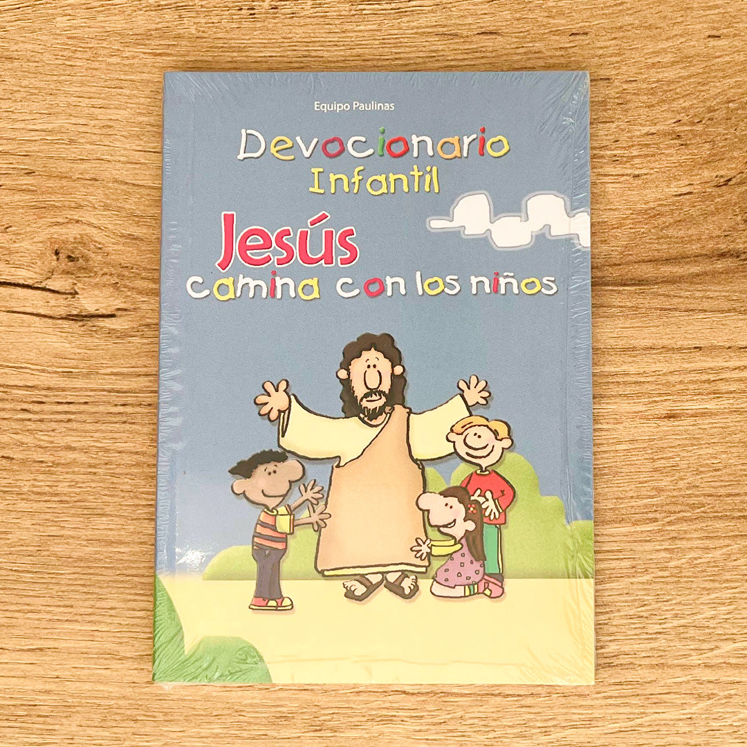 Libro "Devocionario Infantil" Jesús camina con los Niños