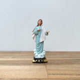 Estatua de la Virgen de Medjugorje 12,5cm – VII Sacramentos Colombia