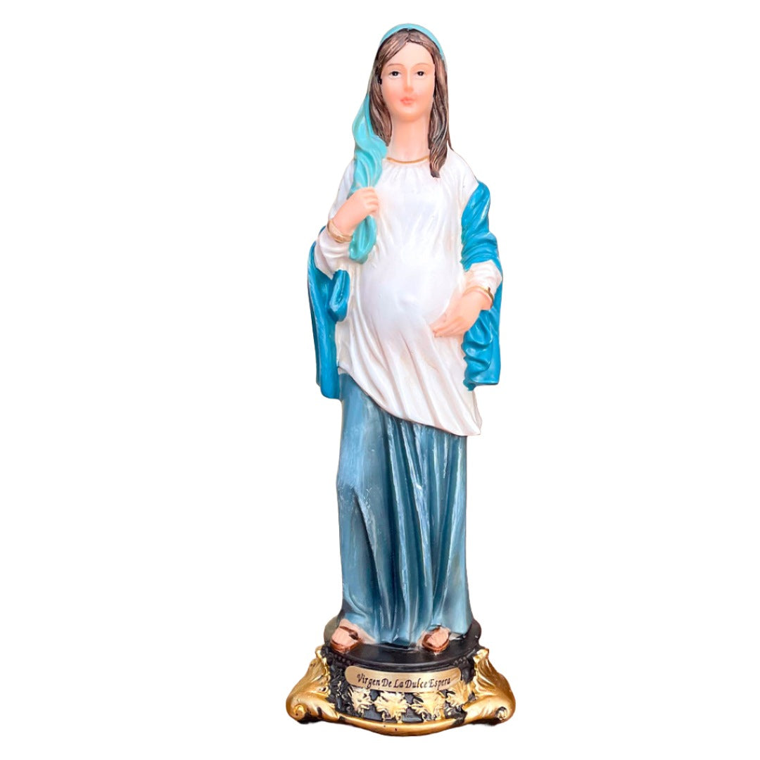 Estatua de la Virgen de la Dulce Espera 20cm