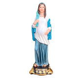 Estatua de la Virgen de la Dulce Espera 20cm