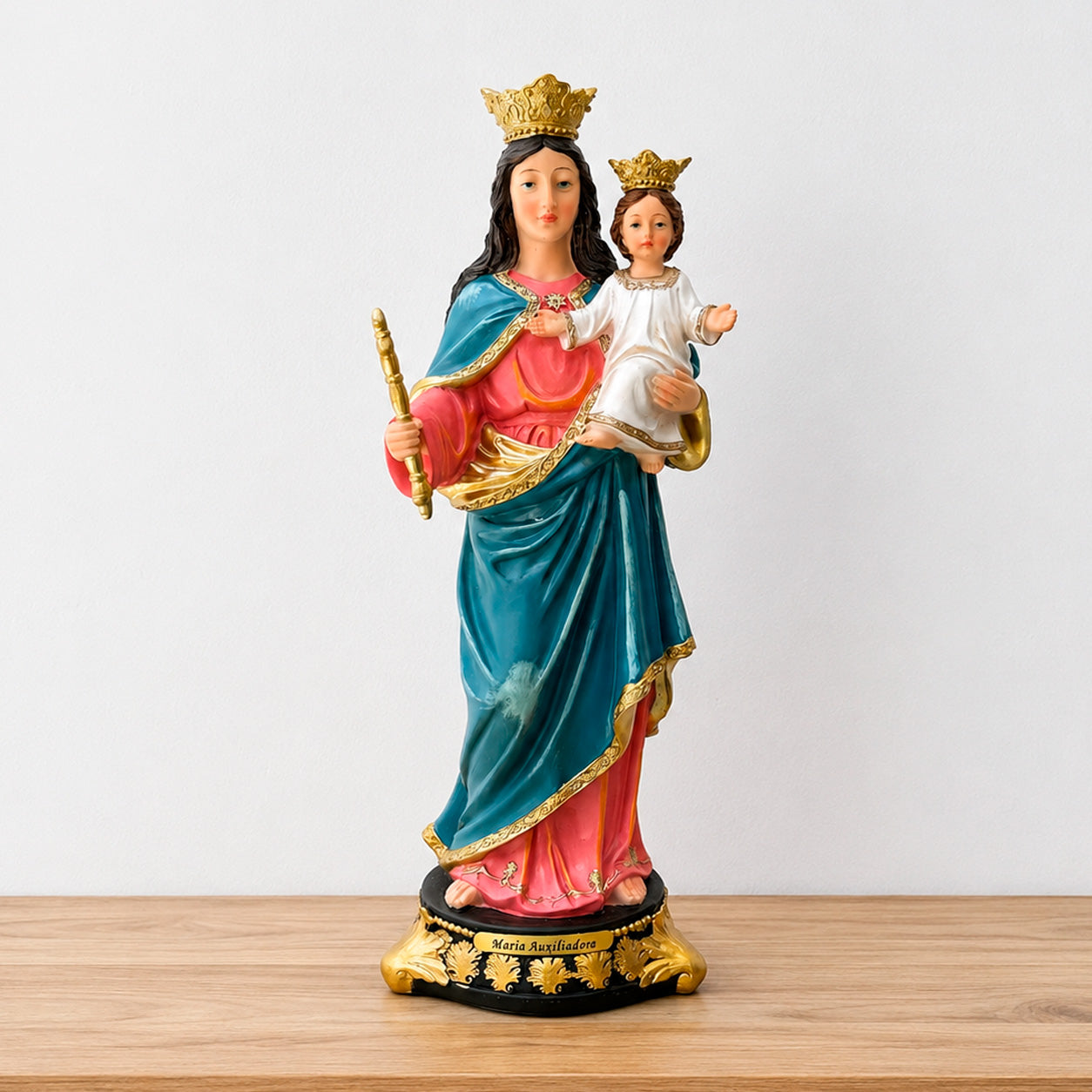 Estatua Virgen Maria Auxiliadora de 40cm de Alto