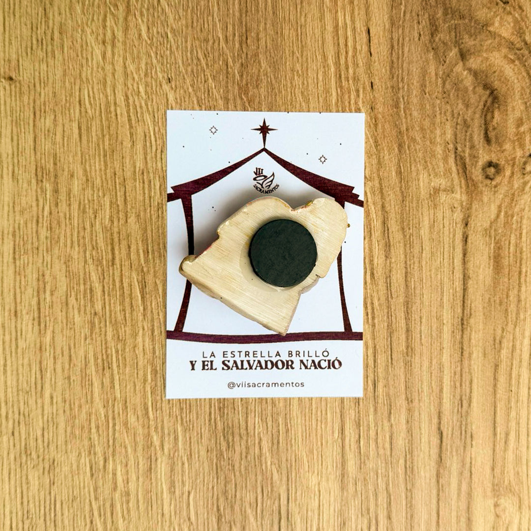 Sagrada Familia con Imán Beige