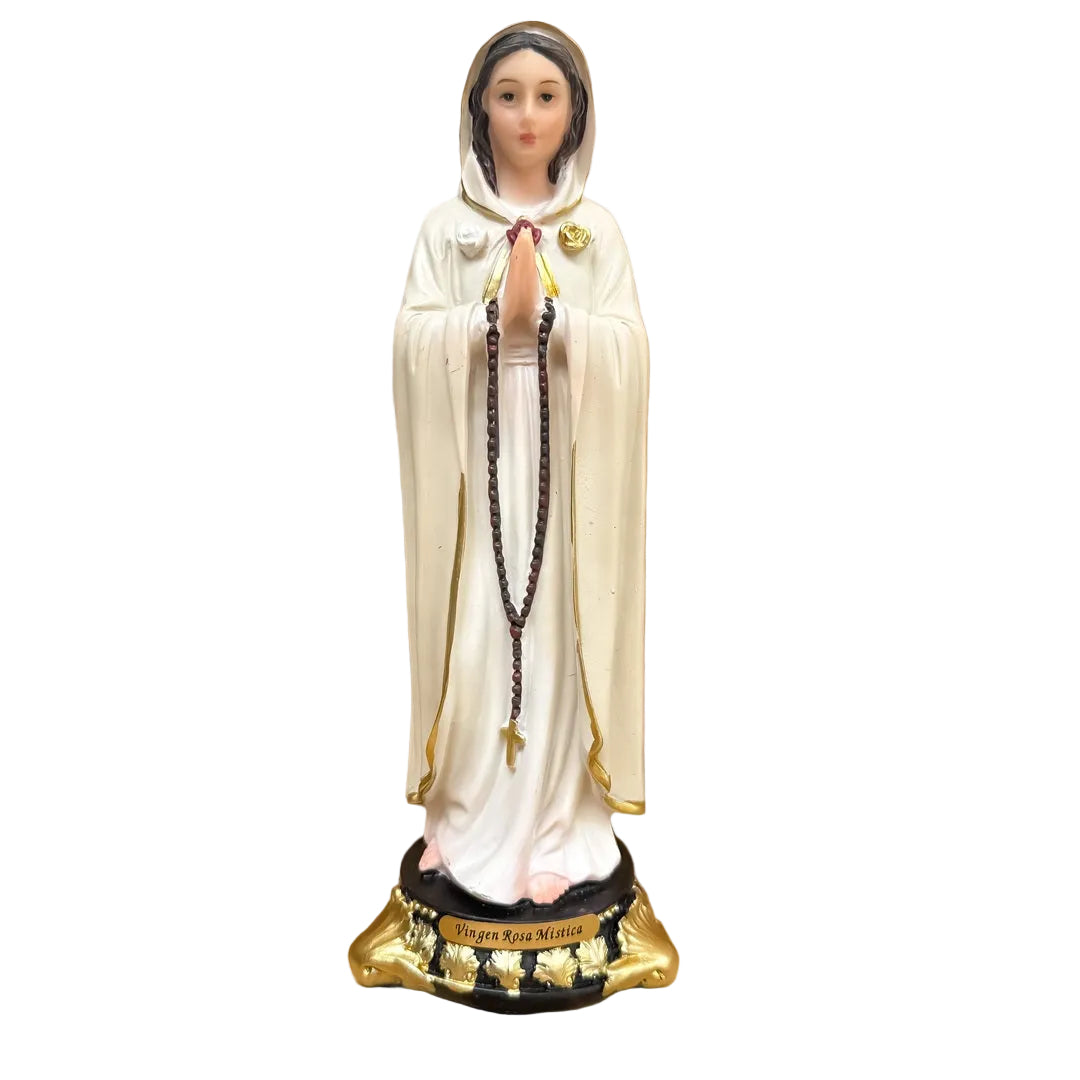 Estatua de la Virgen Rosa Mística 20cm – VII Sacramentos Colombia