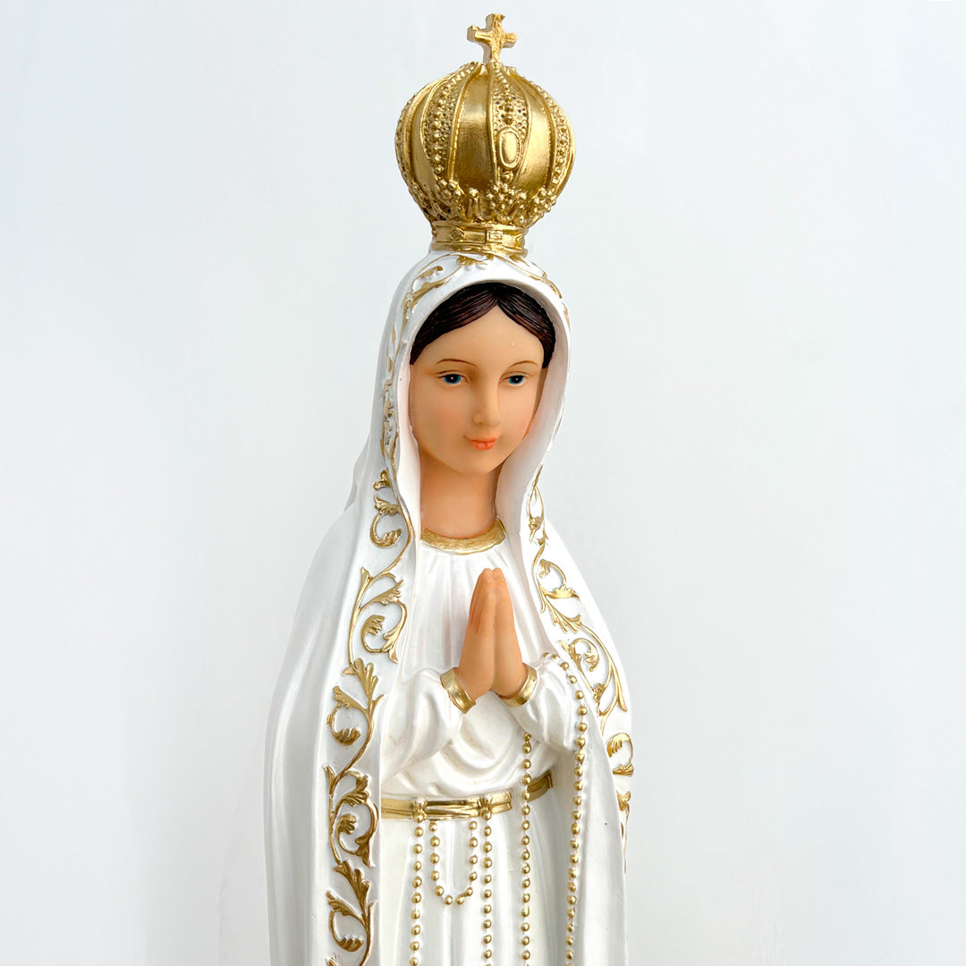 Estatua de la Virgen de Fatima 60cm