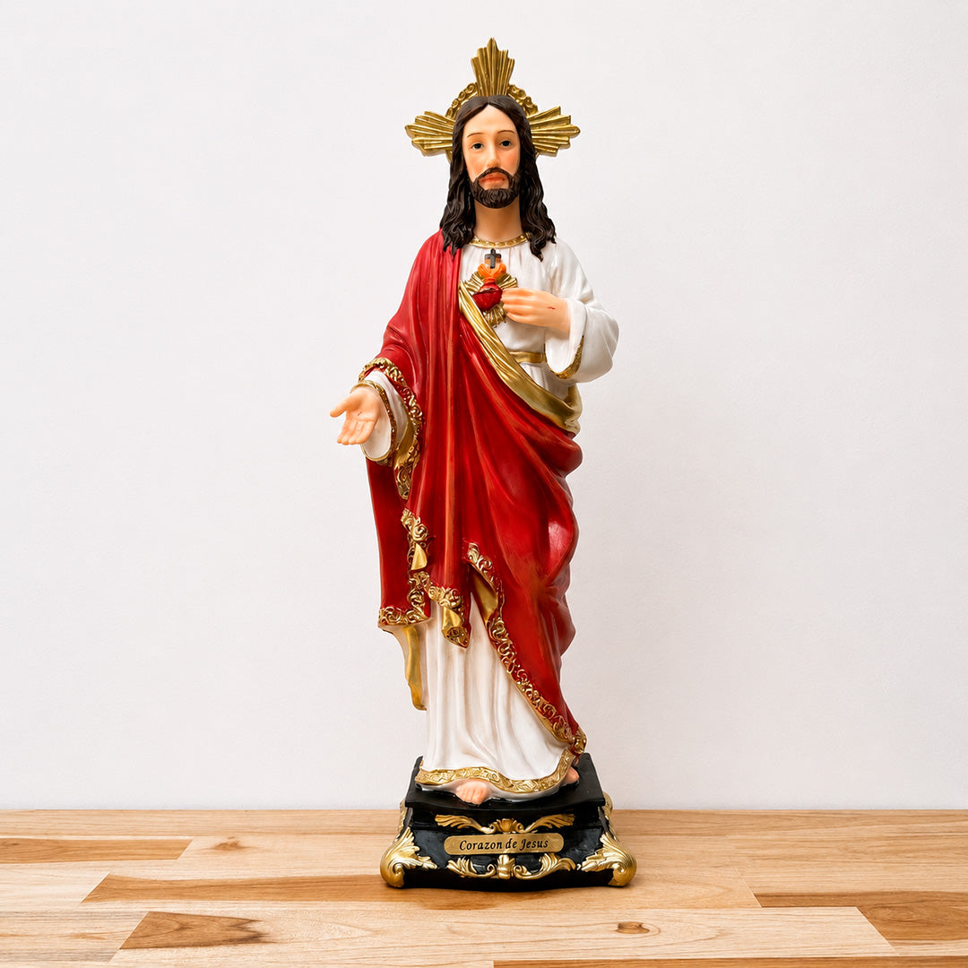 Estatua del Sagrado Corazón de Jesús 40cm – VII Sacramentos Colombia