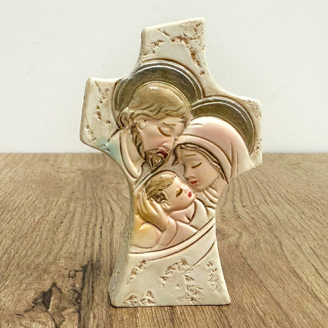 Cruz Sagrada Familia 7 cm