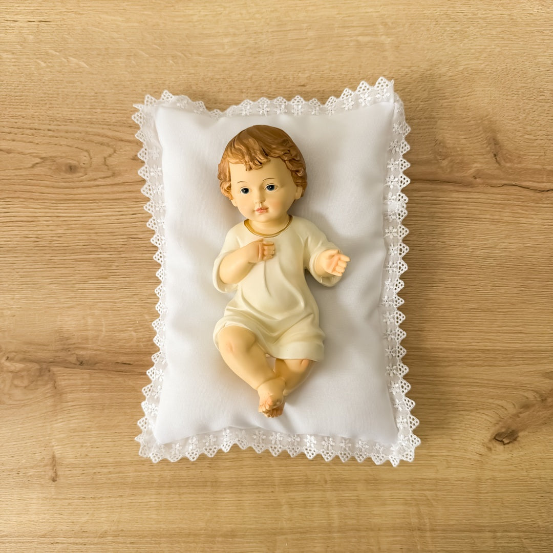 Estatua Imagen del Niño Jesús Vestido de 20 cm