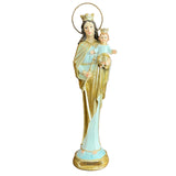 Estatua De La Virgen María Auxiliadora Estilizada De 30cm