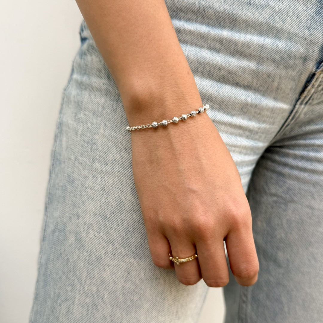 Pulsera Denario Rosas Mini