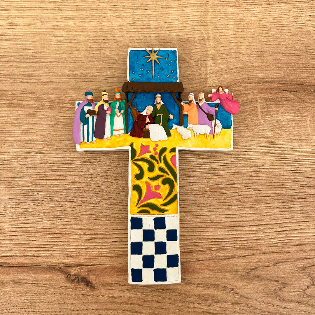 Cruz de Pared Pesebre