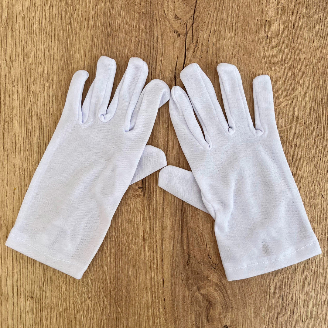 Par de Guantes Blancos para Niño – Primera Comunión