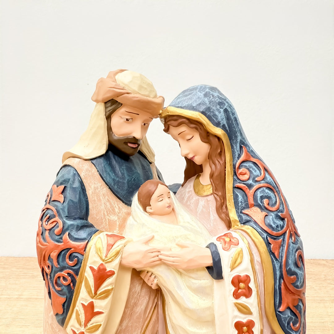 Estatua De La Sagrada Familia Tipo Nacimiento Grande