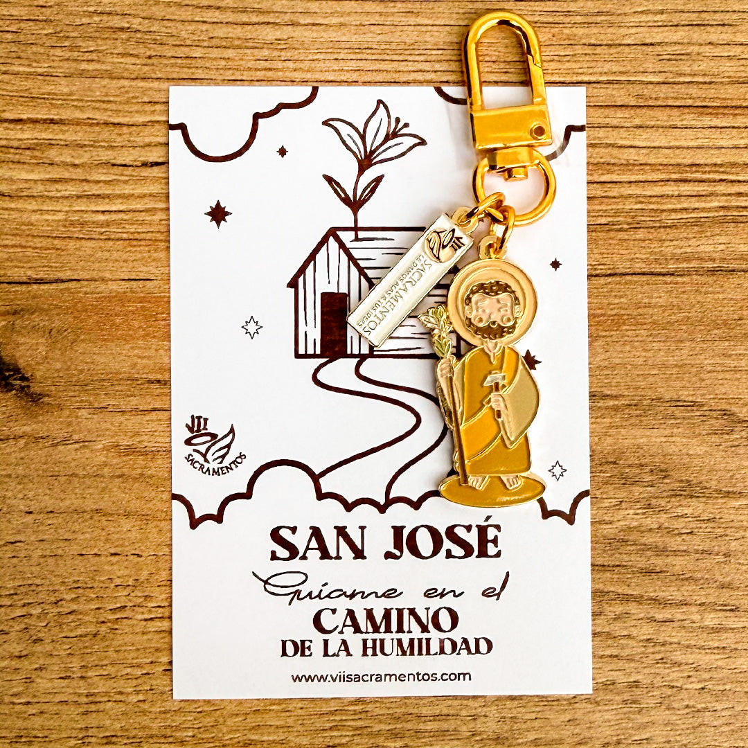 Llavero Charm – Devoción San José