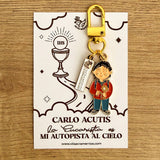 Llavero Charm – Devoción Carlo Acutis