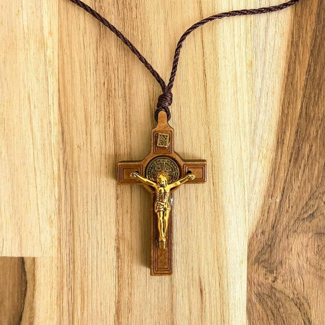 Cristo de San Benito en Madera con Cordón – VII Sacramentos Colombia