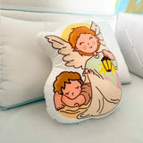 Cojín Ángel de la Guarda – Diseño Exclusivo VII Sacramentos