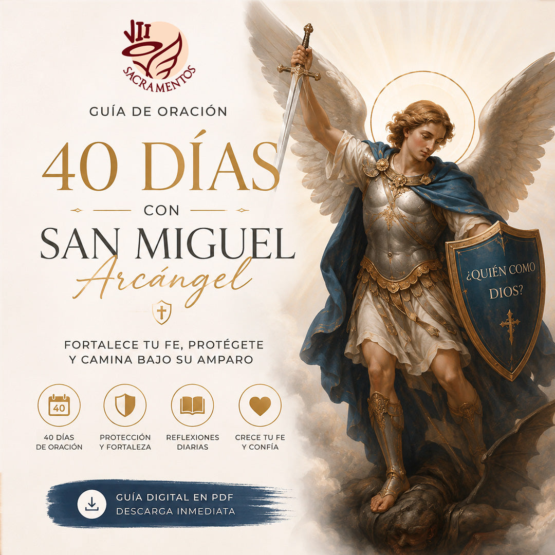 Guía Digital: 40 Días con San Miguel Arcángel (Descarga Gratuita)