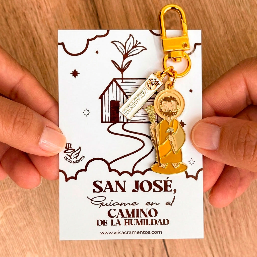 Llavero San Jose - VII Sacramentos Colombia