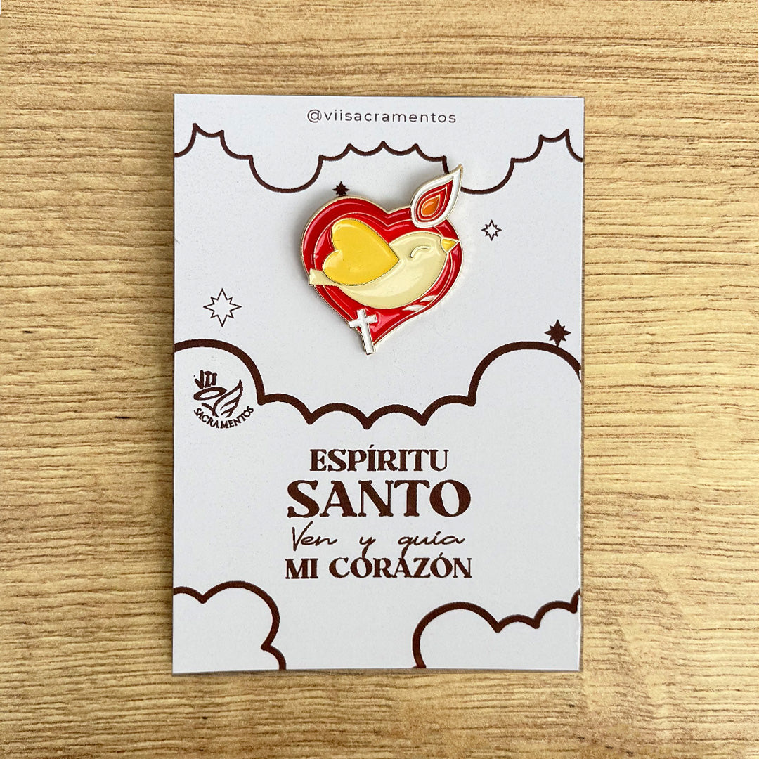 Pines Metálico Espíritu Santo – VII Sacramentos Colombia