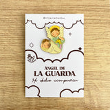 Pines Metálico Ángel de la Guarda