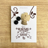 Pines Metálico San Rafael Arcángel Resinado – VII Sacramentos Colombia