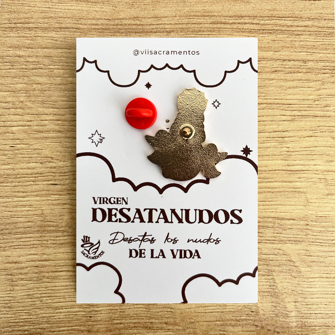 Pines Metálico Virgen Desatanudos