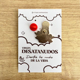 Pines Metálico Virgen Desatanudos